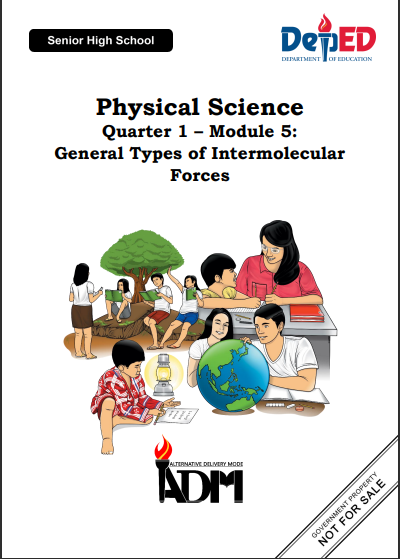 GENERAL TYPES OF INTERMOLECULAR FORCES